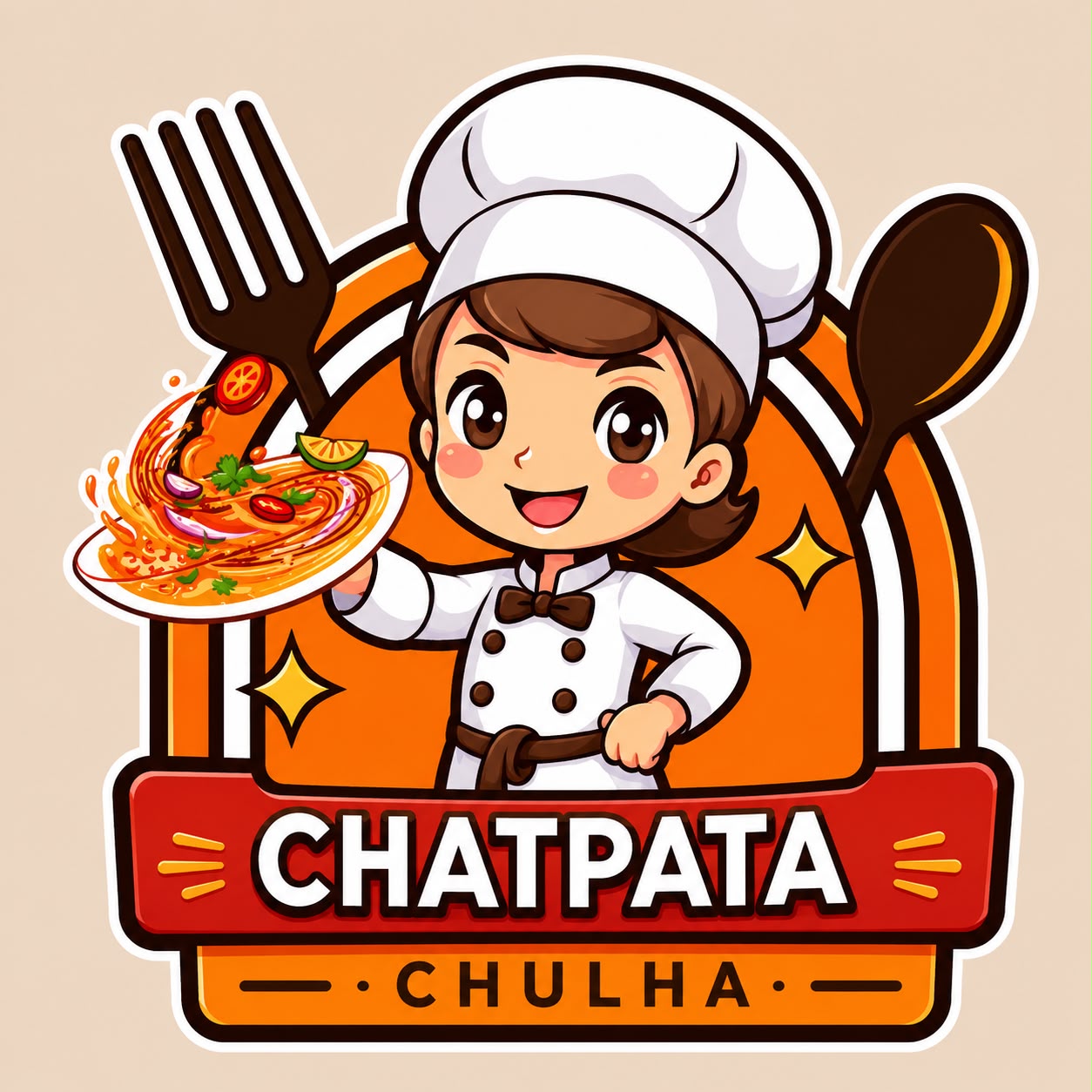 Chatpata Chulha Logo